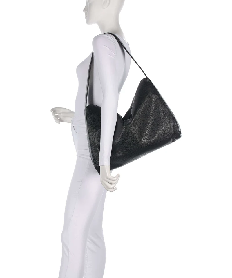 Mandarina Duck Mellow Leather Beuteltasche nero
