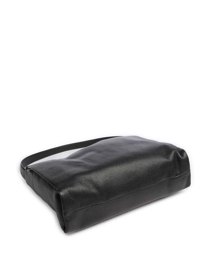 Mandarina Duck Mellow Leather Beuteltasche nero