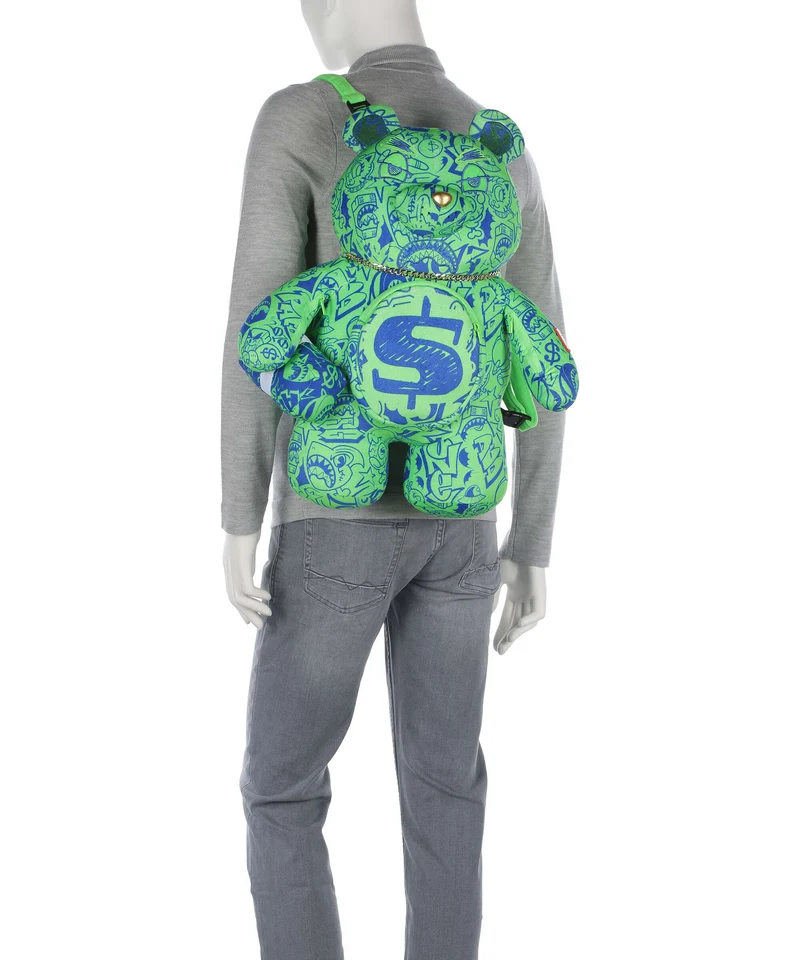 Sprayground Tatted Up No Face Moneybear Rucksack multicolour