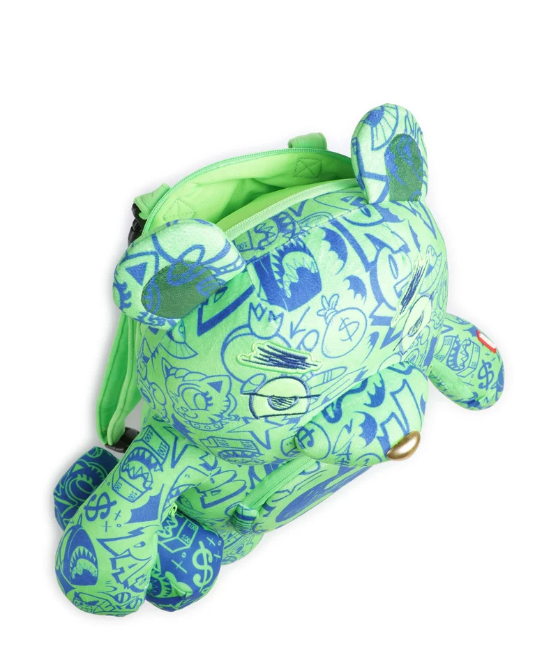 Sprayground Tatted Up No Face Moneybear Rucksack multicolour