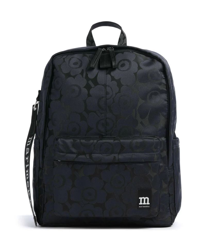 Marimekko Zip Top Unikko Rucksack blue/dark blue
