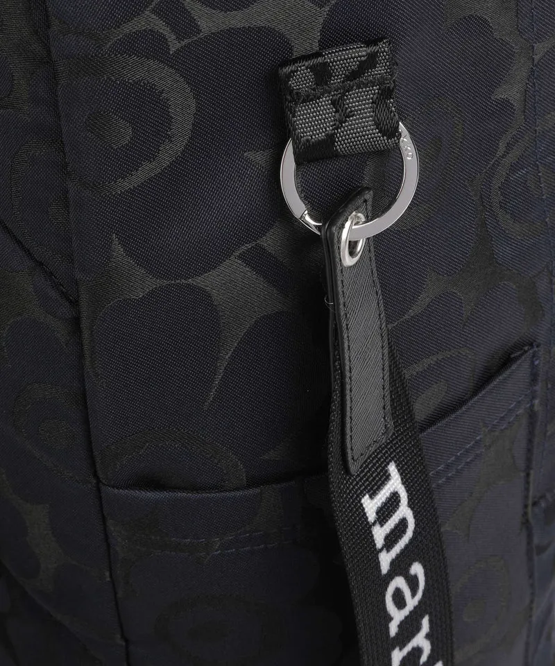 Marimekko Zip Top Unikko Rucksack blue/dark blue