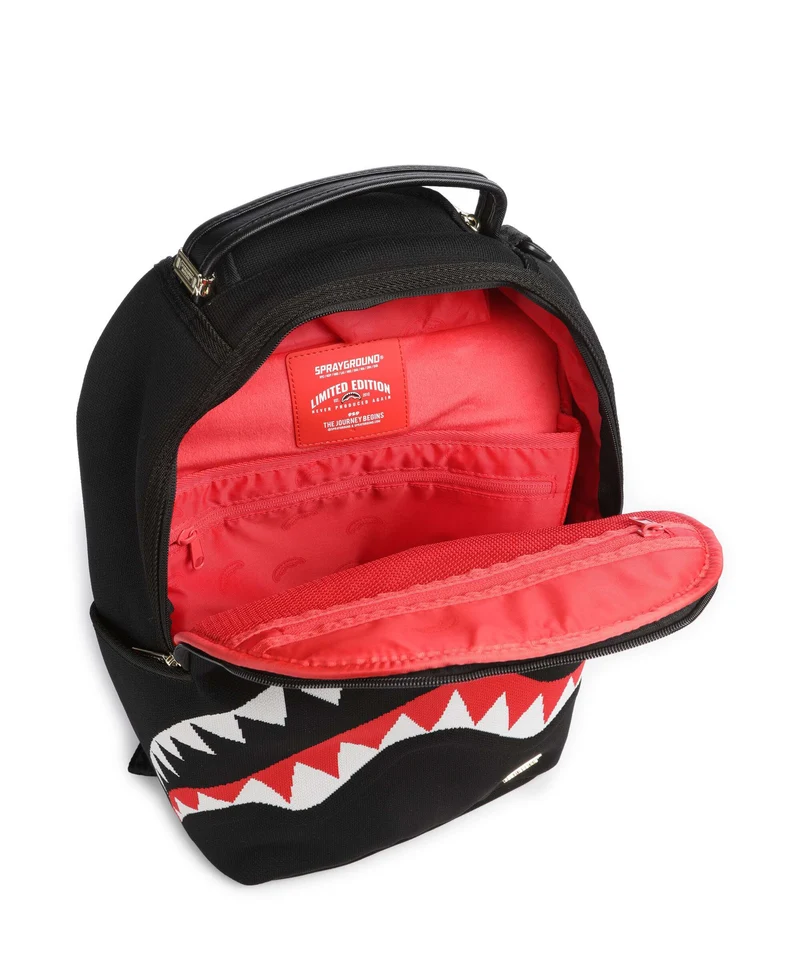 Sprayground Shark Central Knit Rucksack multicolour