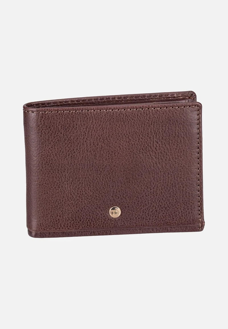 Neaples Wallet With Flap Brown - Portemonnaie