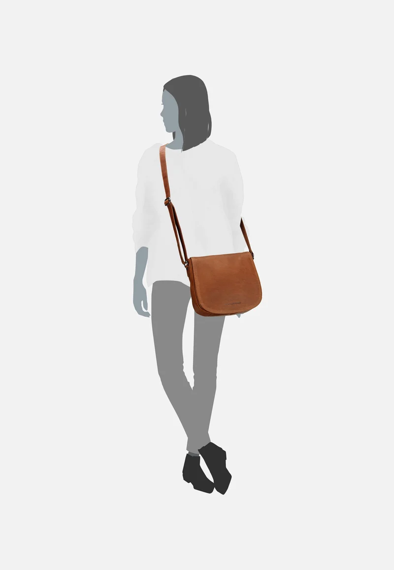 Everglades 1326 Cognac - Saddle Bag