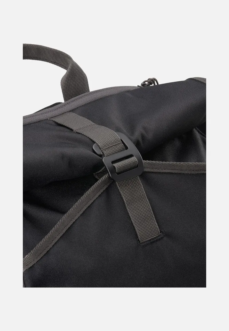 Roll Pack Black Charcoal - Rolltop Rucksack