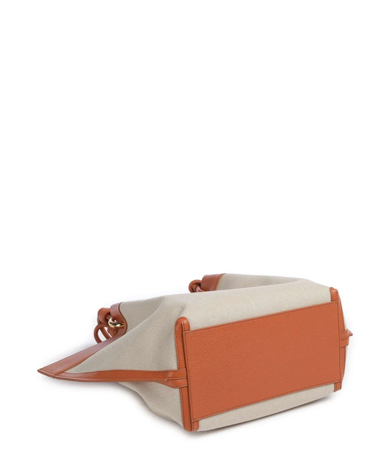 Coccinelle Finn Canvas Shopper natural/crab