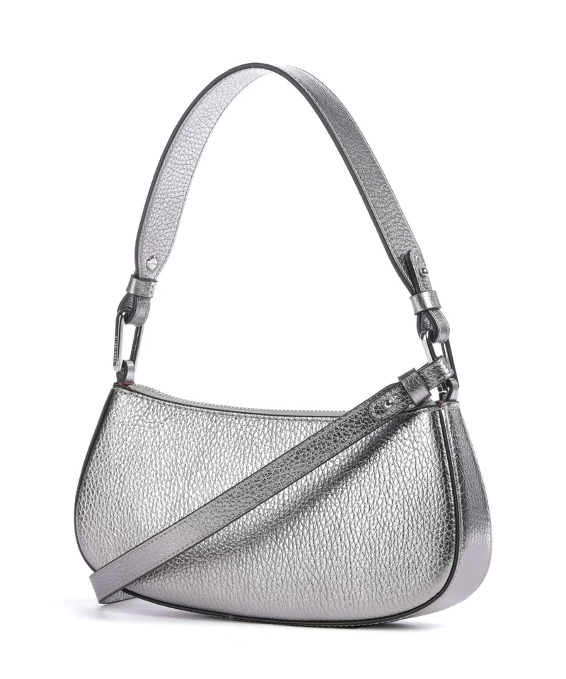 Coccinelle Merveille Schultertasche steel