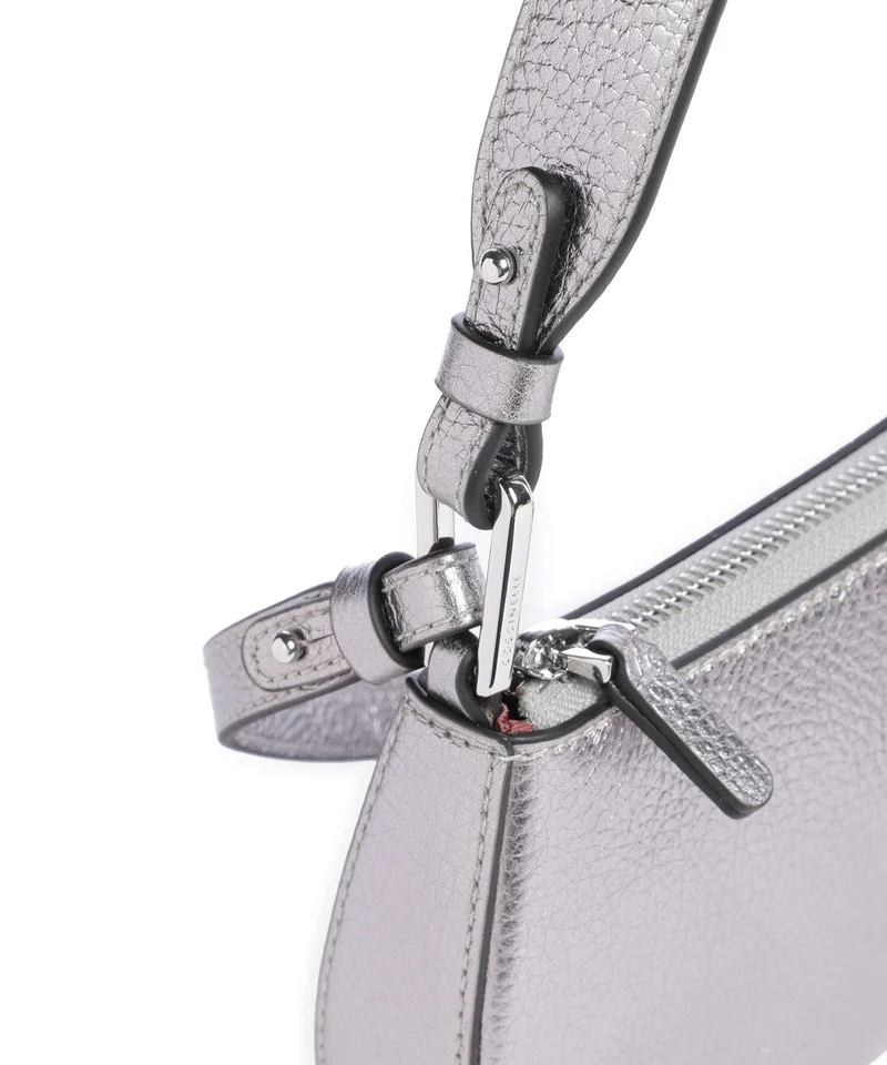 Coccinelle Merveille Schultertasche steel