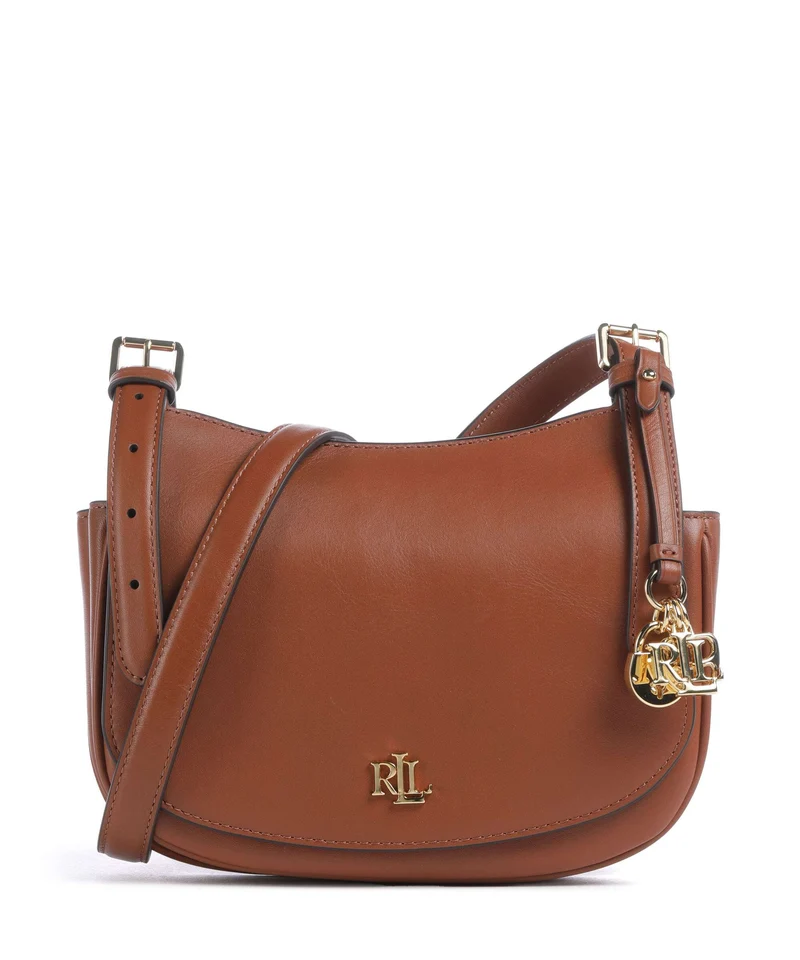 Lauren Ralph Lauren Marcy Medium Umhängetasche lauren tan