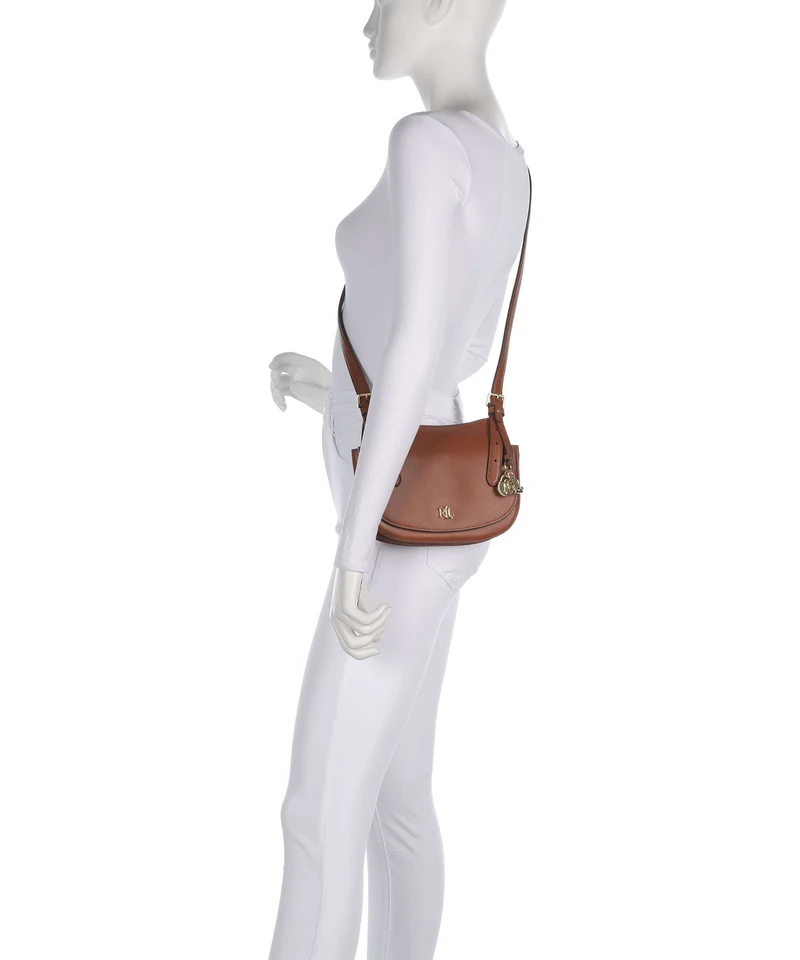 Lauren Ralph Lauren Marcy Medium Umhängetasche lauren tan
