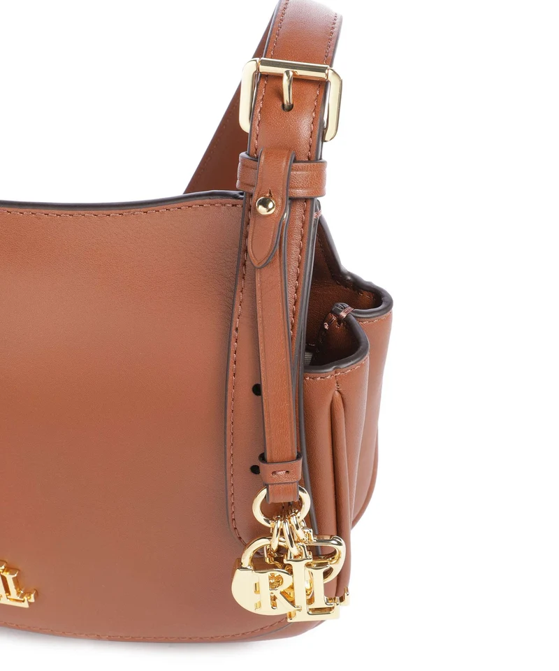 Lauren Ralph Lauren Marcy Medium Umhängetasche lauren tan