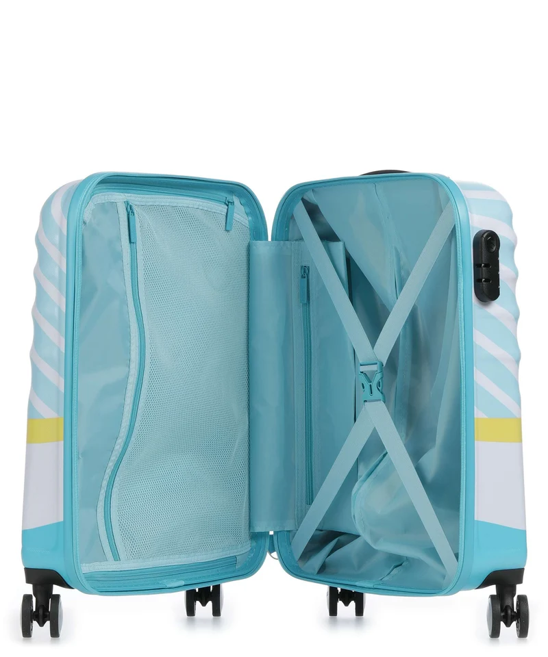 American Tourister Wavebreaker Disney 4-Rollen Trolley mickey blue kiss
