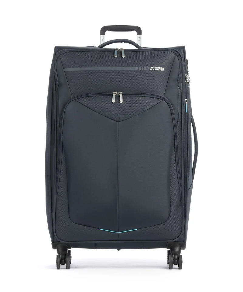 American Tourister Summerfunk 4-Rollen Trolley navy