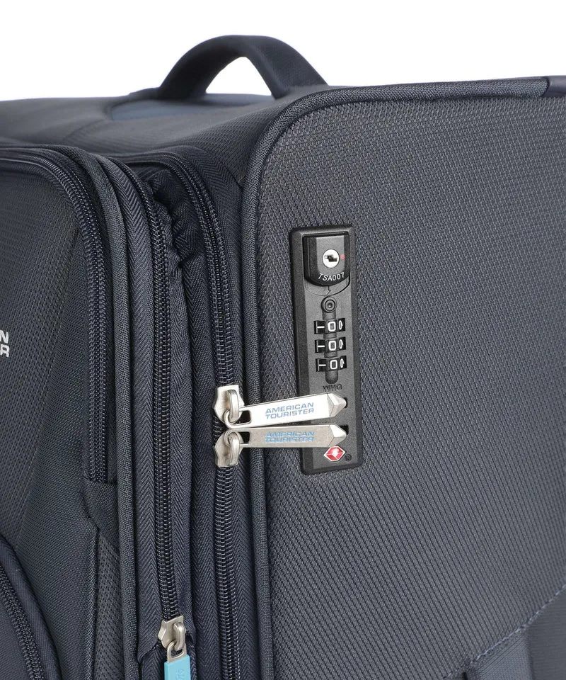 American Tourister Summerfunk 4-Rollen Trolley navy
