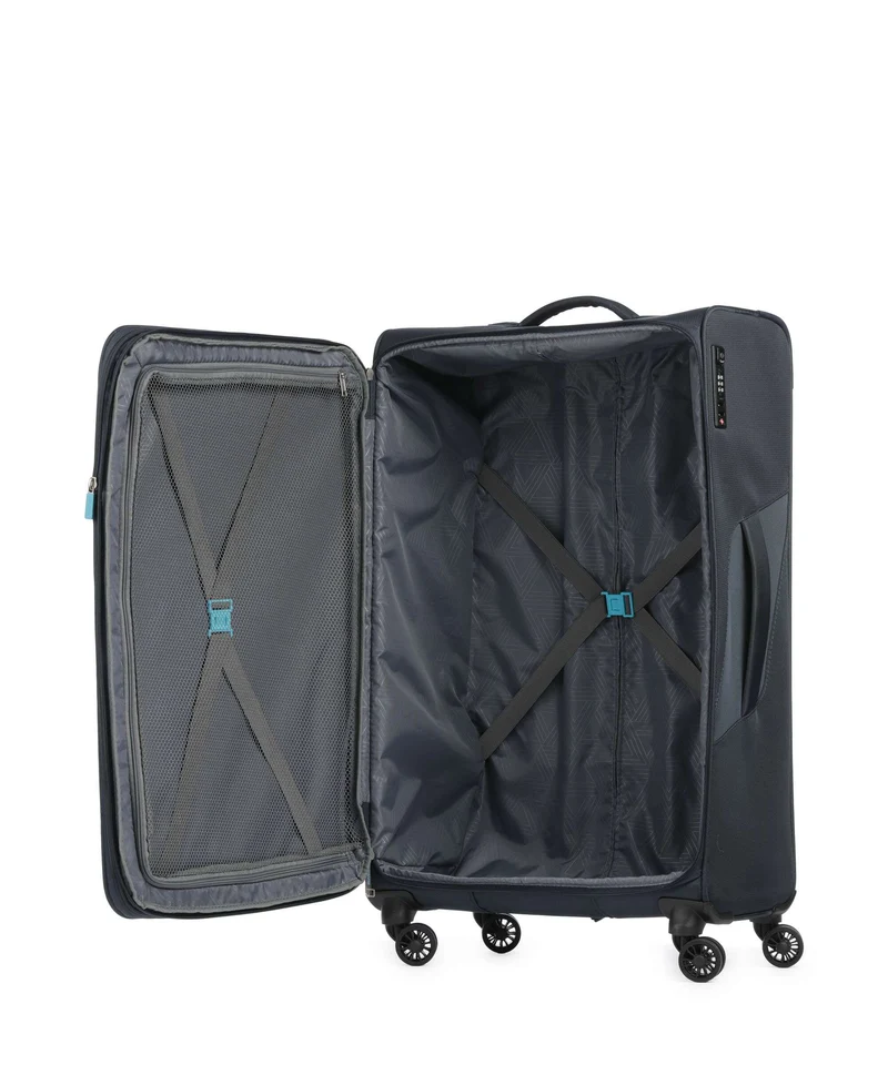 American Tourister Summerfunk 4-Rollen Trolley navy