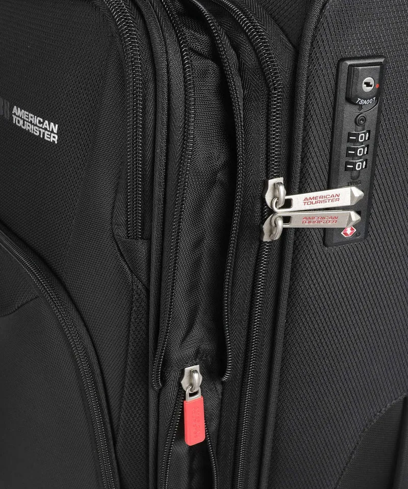 American Tourister Summerfunk 4-Rollen Trolley black
