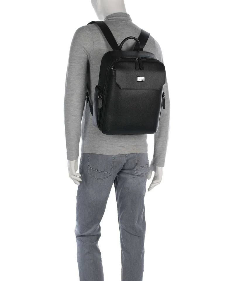 Emporio Armani Milano Rucksack black beauty