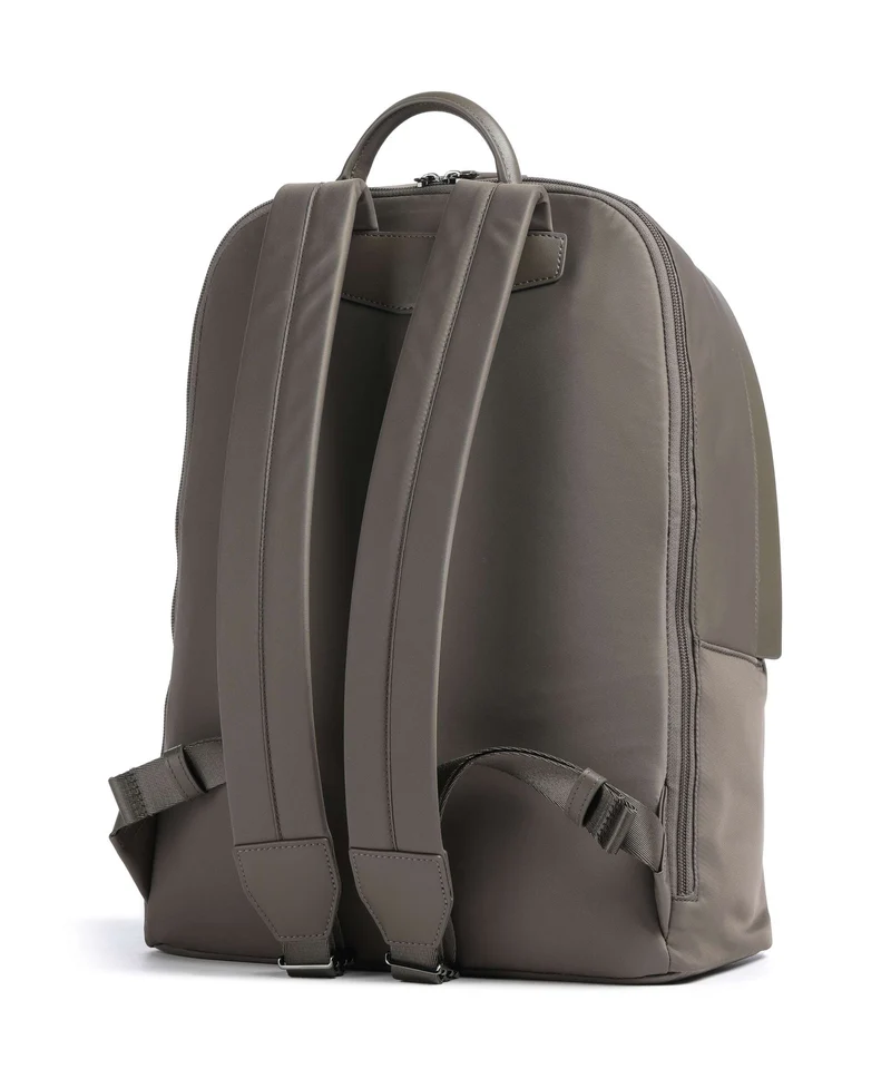 Emporio Armani Recycled Nylon Rucksack major brown