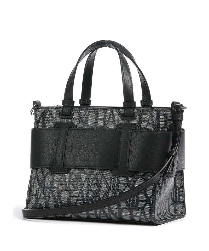Armani Exchange Susy M Handtasche beige/black