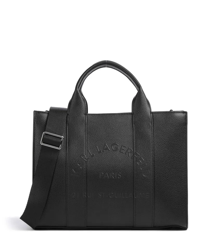 Karl Lagerfeld K/Rue St Guillaume Medium Handtasche black