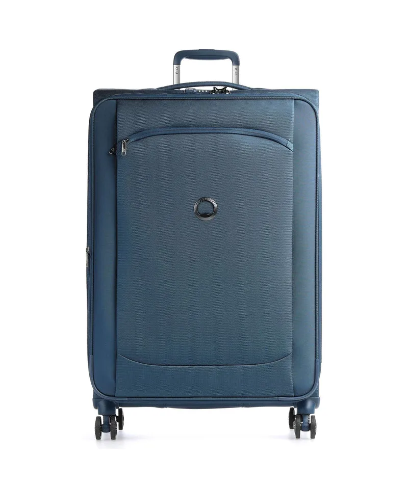 Delsey Paris Montmartre Air 2.0 4-Rollen Trolley blau