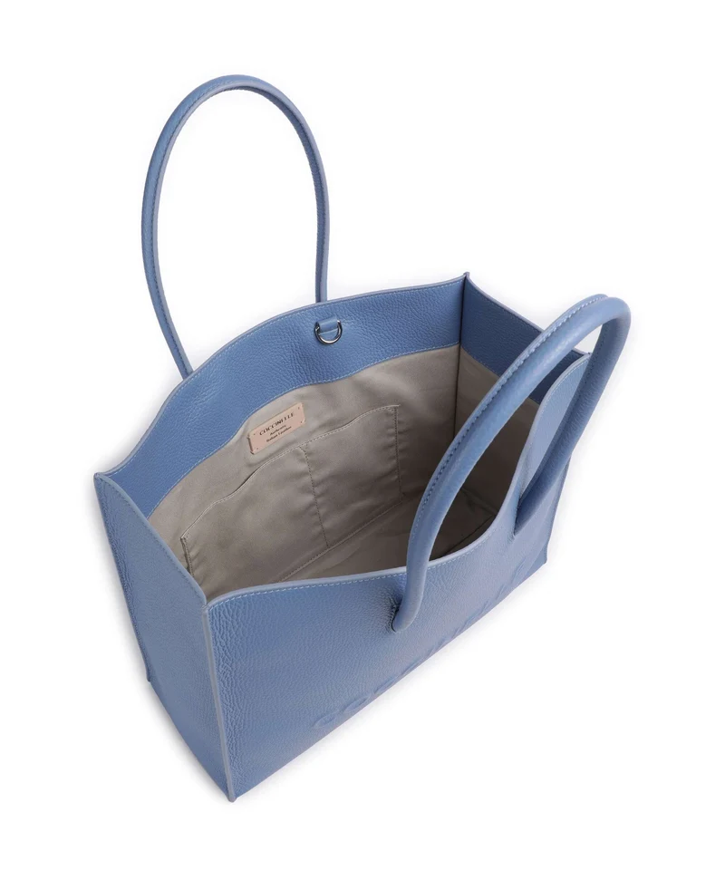 Coccinelle Myrtha Maxi Logo Shopper azul