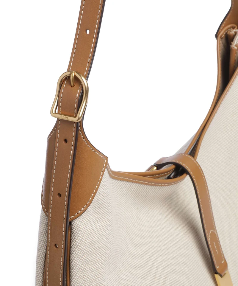 Polo Ralph Lauren ID Collection Medium Beuteltasche natural/tan