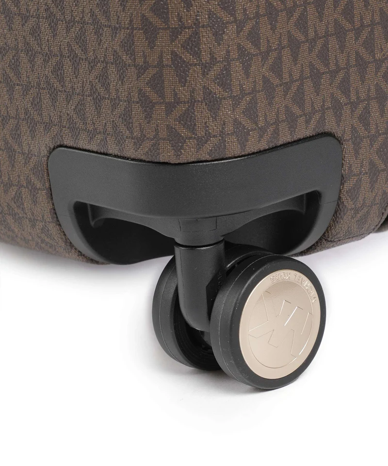 Michael Kors Travel 4-Rollen Trolley brown/acorn