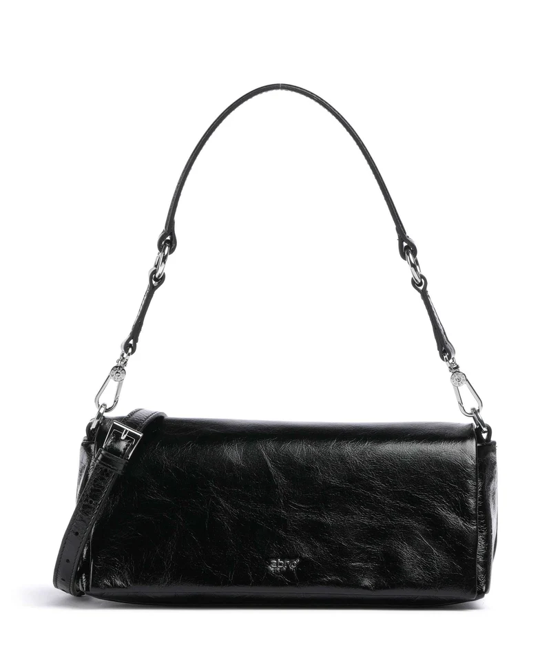 Abro Alias Soft Mila Schultertasche black/nickel