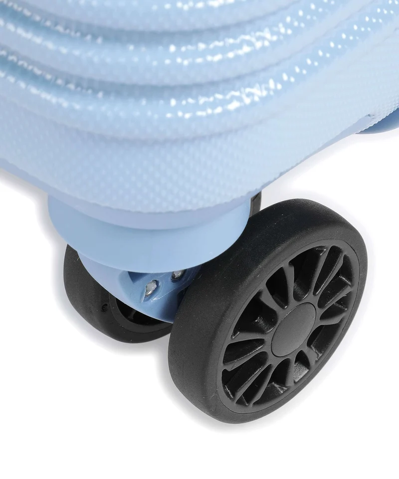 Delsey Paris Freestyle 4-Rollen Trolley himmelblau