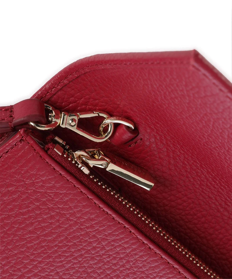 Coccinelle Metallic Soft Geldbörse sangria