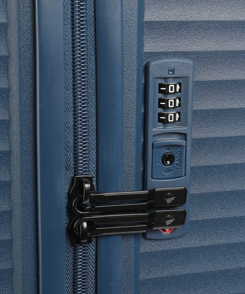 Travelite Air Stripe 4-Rollen Trolley navy
