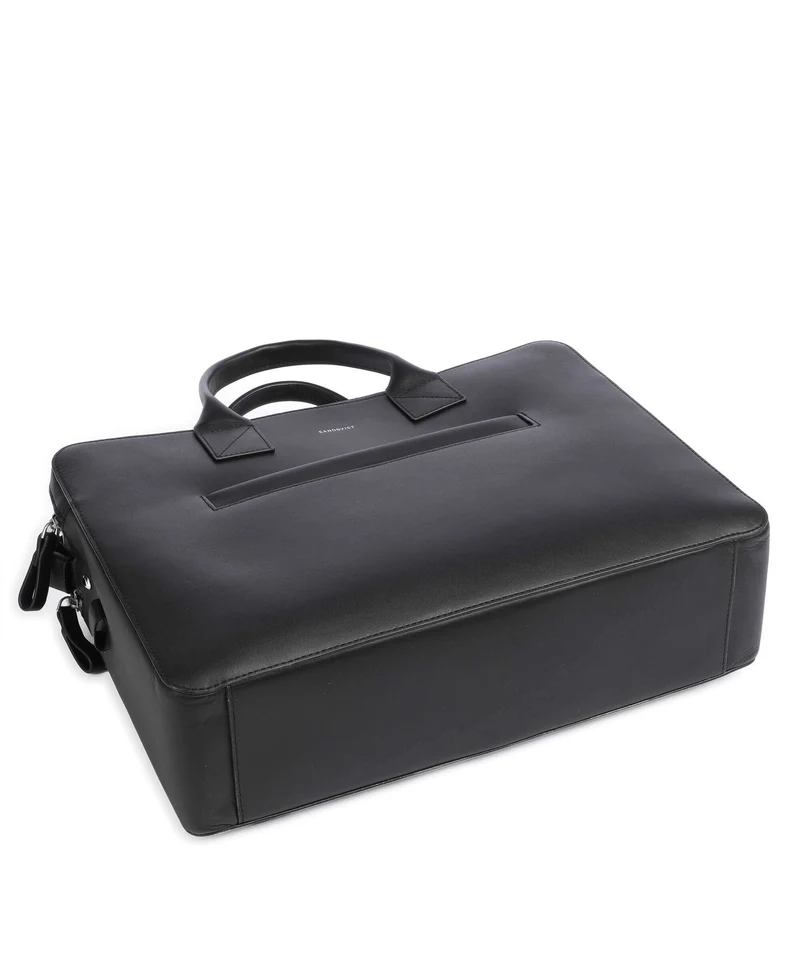 Sandqvist Leather Classics Seth Aktentasche black