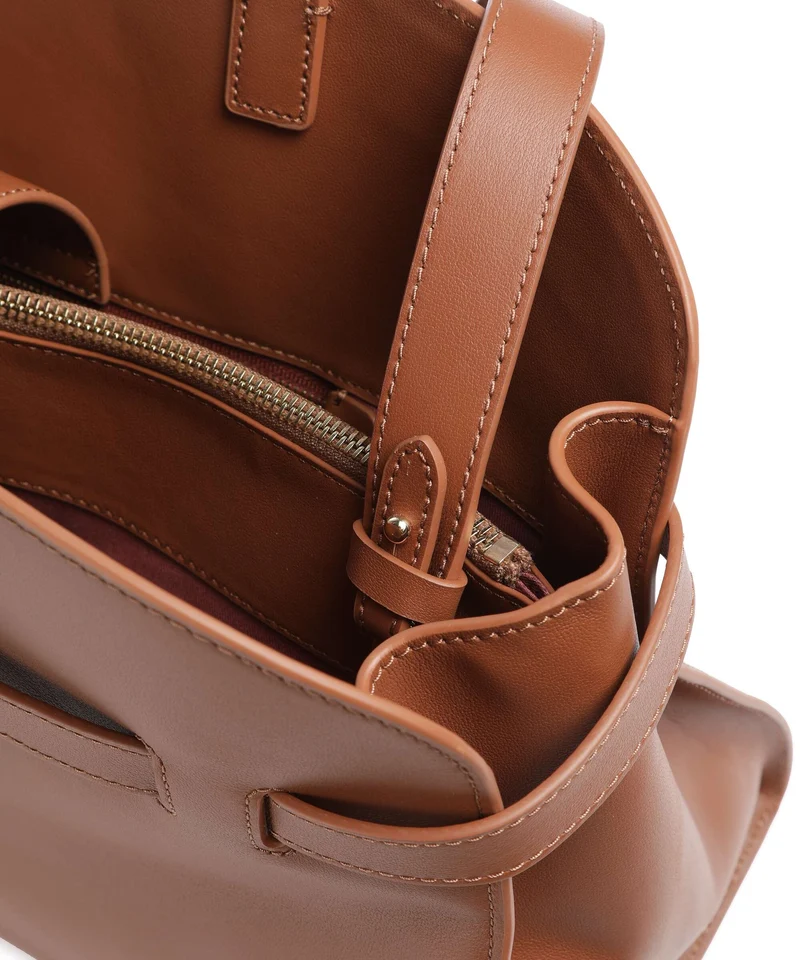 Coccinelle Sabine Handtasche cognac