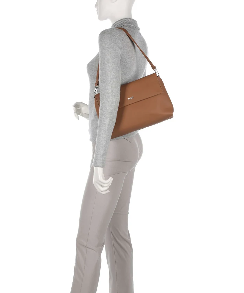 Zwei Yuna YU60 Schultertasche hazel
