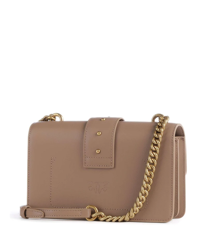 Pinko Love One Mini Umhängetasche biscotto zenzero