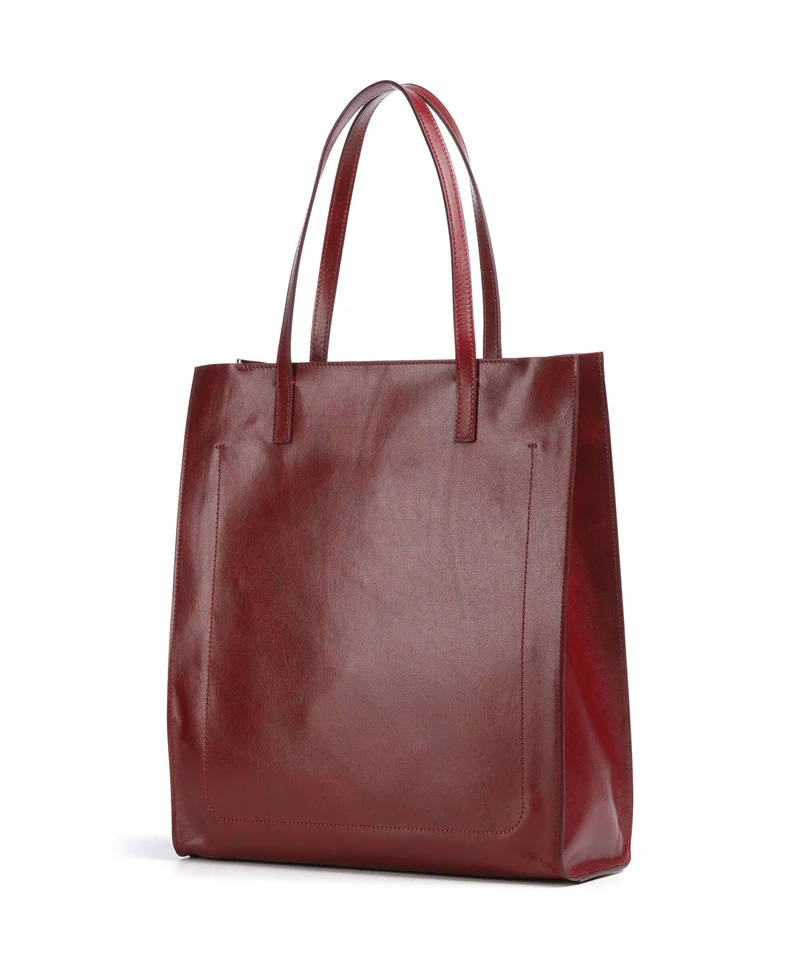 The Bridge Mirra Shopper rosso ribes