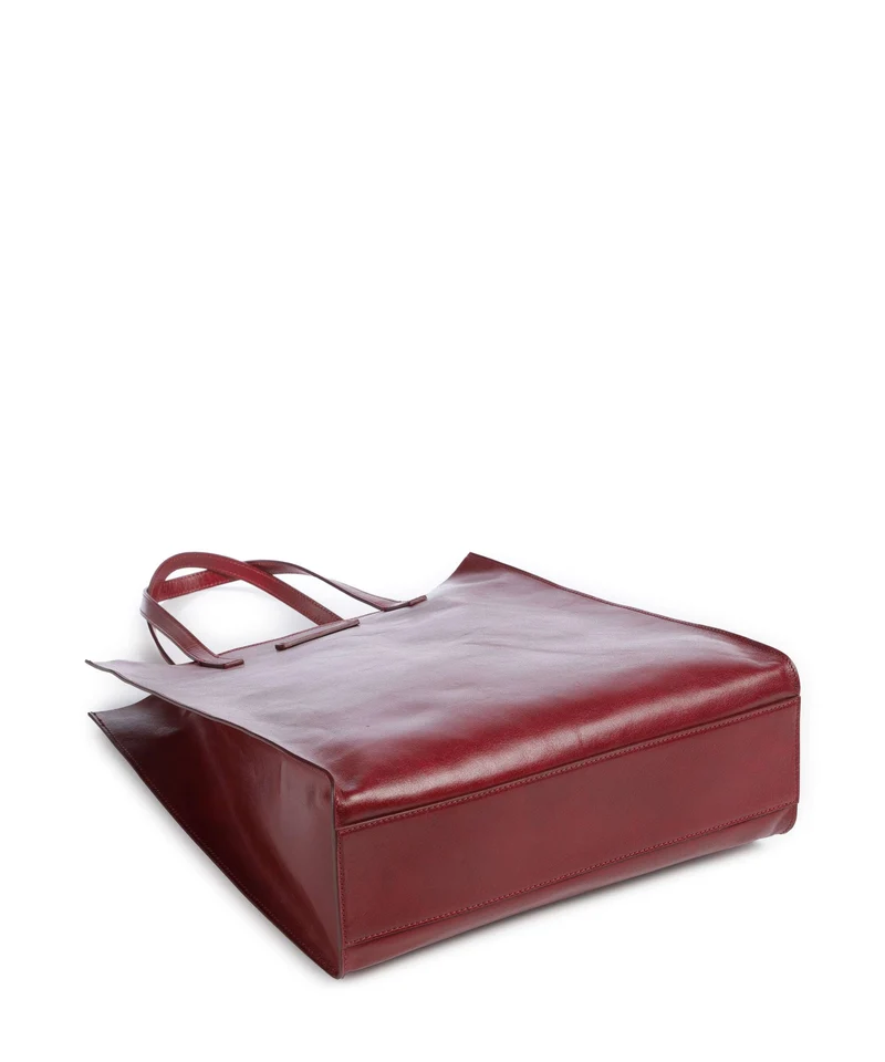 The Bridge Mirra Shopper rosso ribes