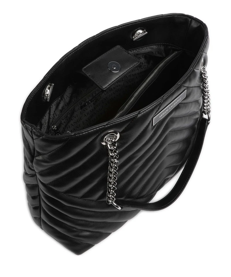 Armani Exchange Victoria Shopper black