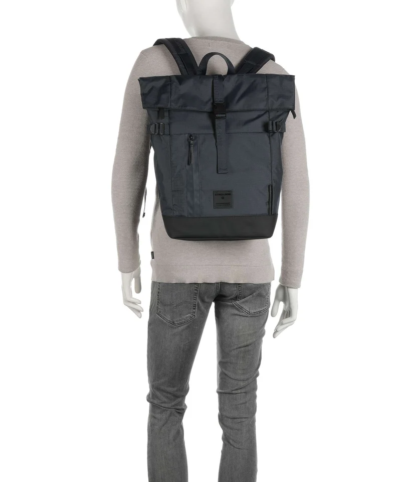 Strellson Northwood Rs Rolltop Rucksack dark blue