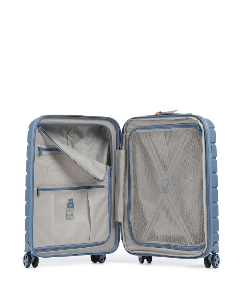 Roncato ReLife 4-Rollen Trolley blu retro