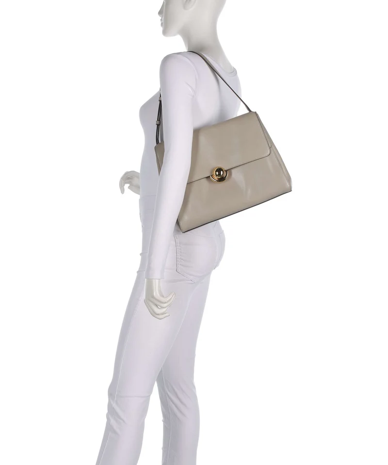 Furla Domus M Schultertasche linen
