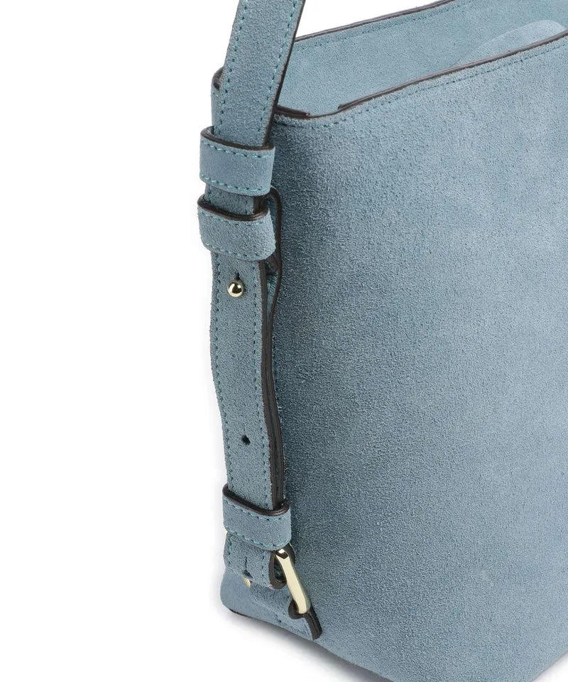 Abro Suede Cosmo Umhängetasche sapphire
