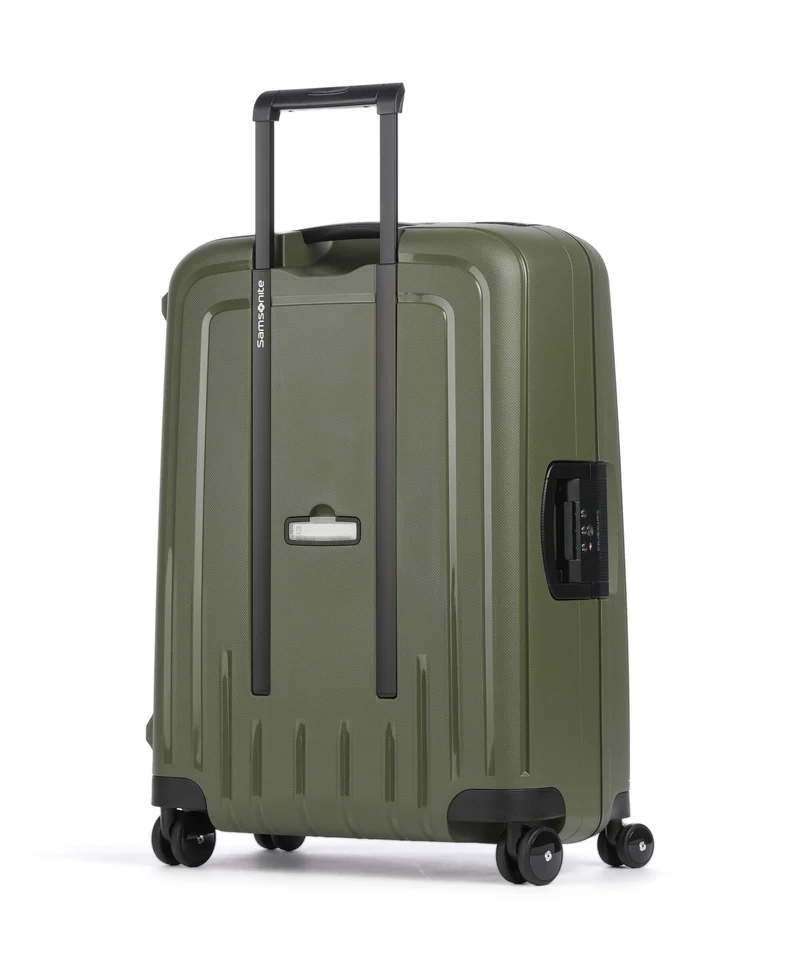 Samsonite S'Cure 4-Rollen Trolley olive