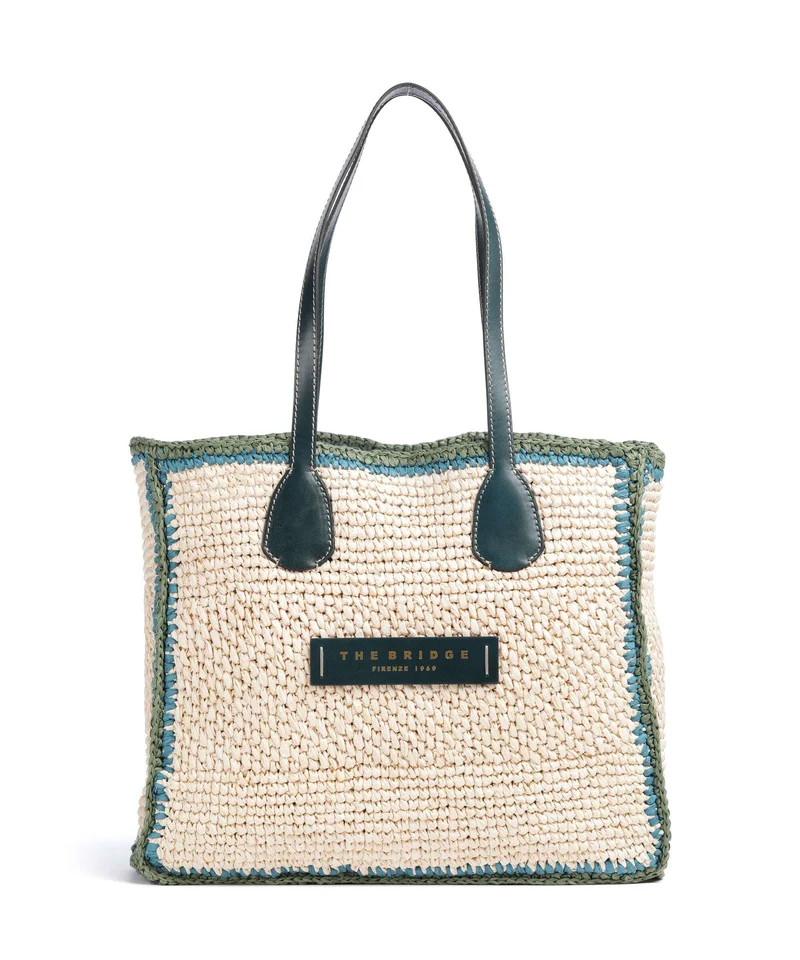 The Bridge Luna Shopper pavone