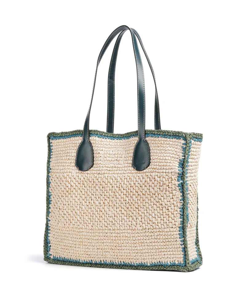 The Bridge Luna Shopper pavone