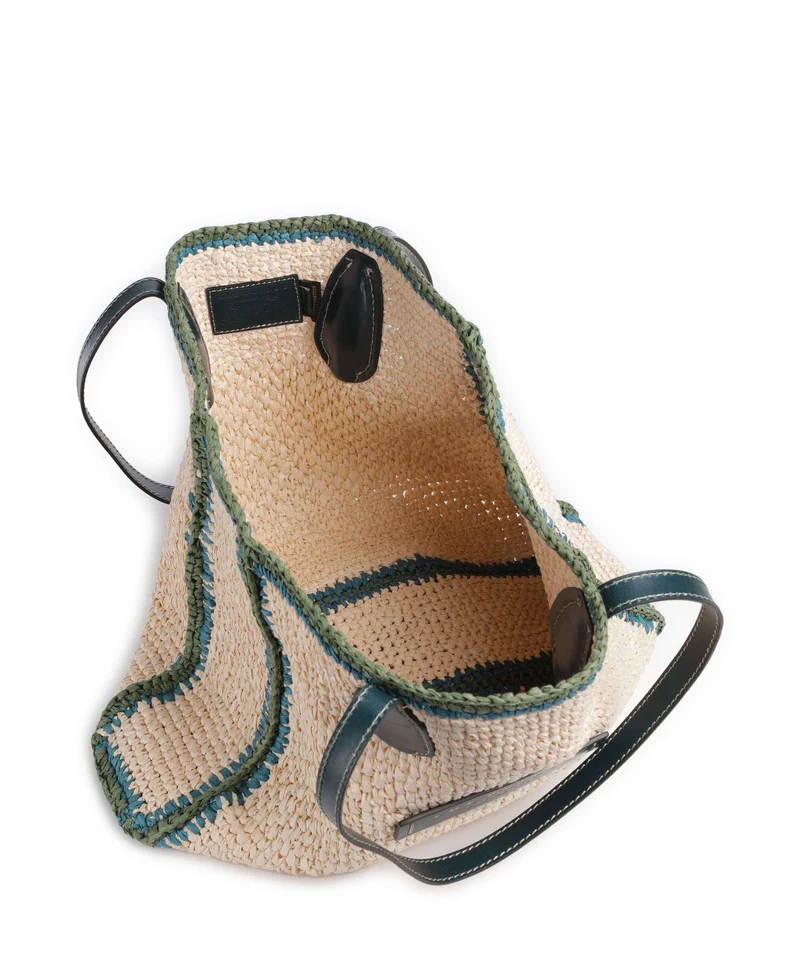 The Bridge Luna Shopper pavone