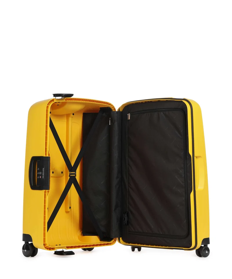 Samsonite S'Cure 4-Rollen Trolley citrus