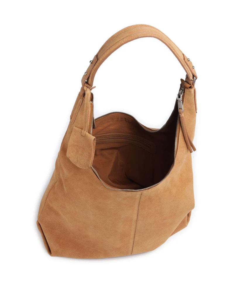 Burkely Vienna Beuteltasche cognac